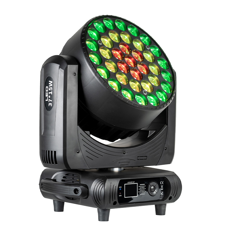 Professional Moving Head Wash Light with 37x15W RGBW LED