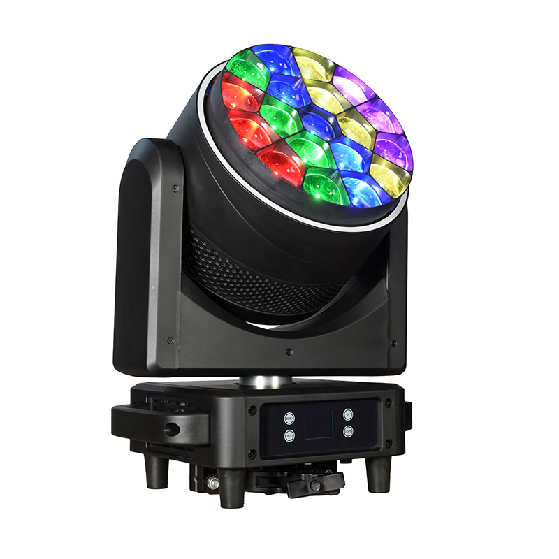 Mini 19x40W RGBW Moving Head Wash Light &High Brightness & Auto Focus | Stage & Event Lighting