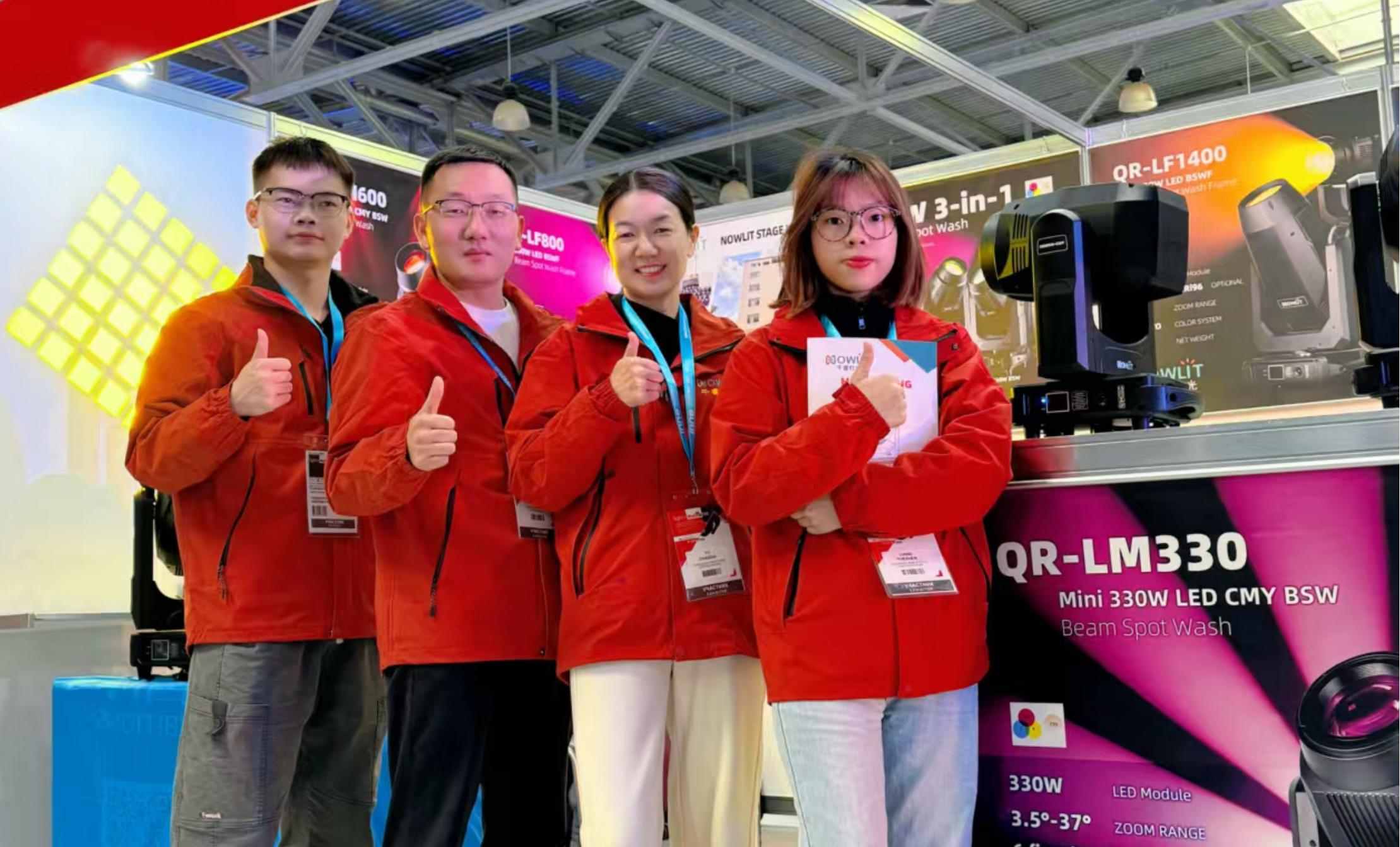 NOWLIT 亮相 2025 年莫斯科灯光音响展